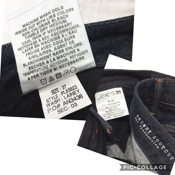 NEW Joe's Jeans The Vissionaire Skinny Boot Cut 27