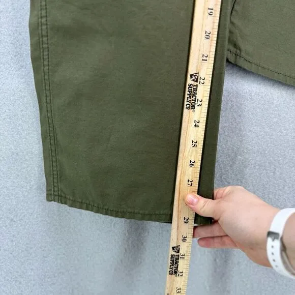 NWT LEVI'S RIBCAGE STRAIGHT ANKLE UTILITY PANTS GREEN JEANS MODERN SIZE 30