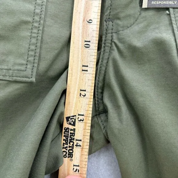 NWT LEVI'S RIBCAGE STRAIGHT ANKLE UTILITY PANTS GREEN JEANS MODERN SIZE 30