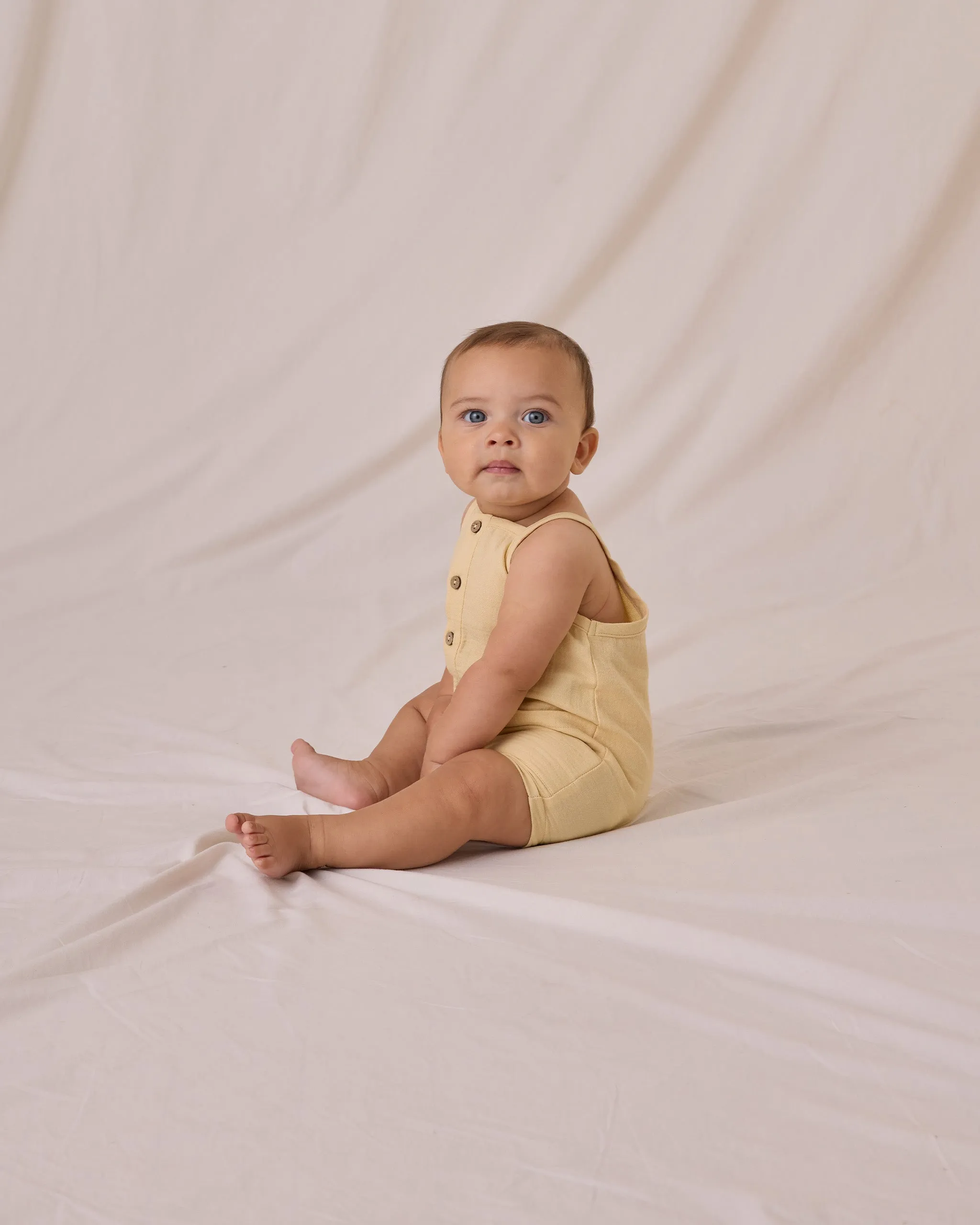 Oakley Romper || Yellow