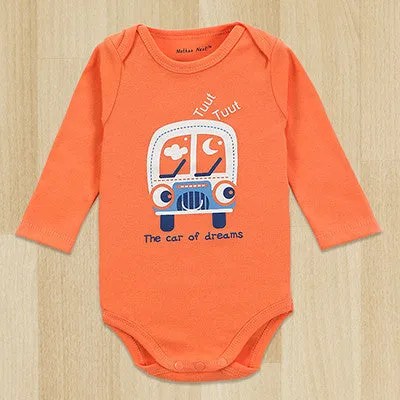 One-Pieces Baby Boy Gentleman Romper White Long Sleeve Baby Winter Overalls Next Baby born Clothes Body
