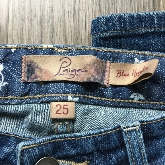Paige Blue Heights‎ skinny jeans 25x33
