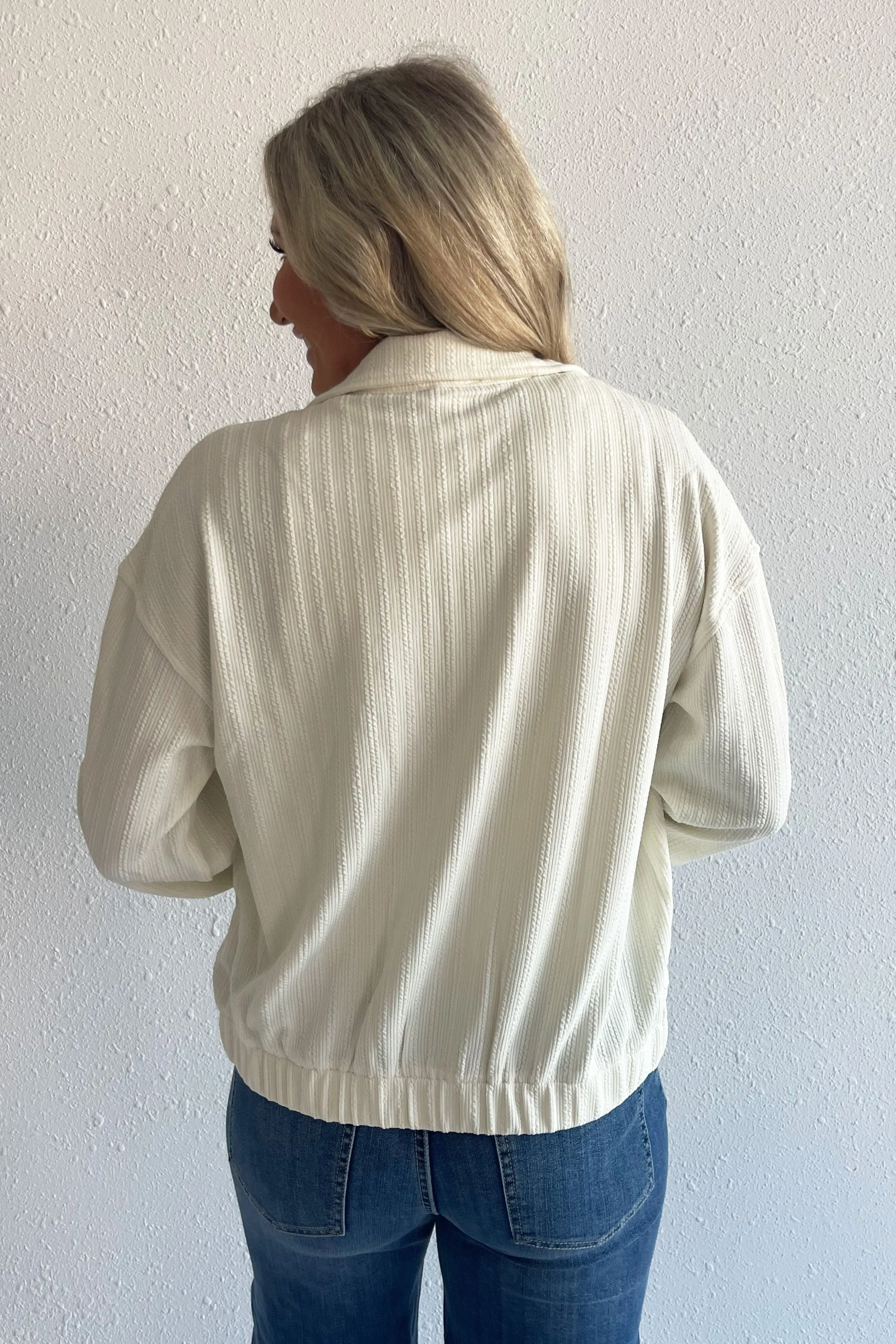 Patch Pocket Bomber Jacket