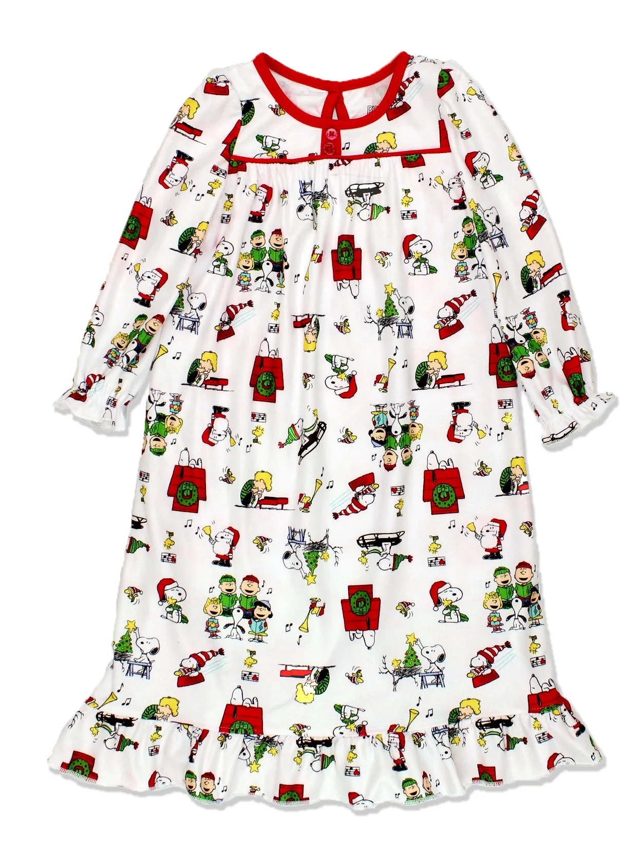 Peanuts Holiday Granny Gown Nightgown