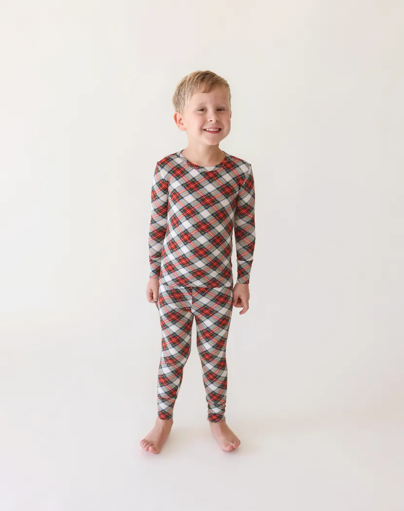 Posh Peanut Basic Long Sleeve Loungewear Pajama & Pants in Marqui