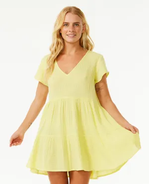 PREMIUM SURF DRESS - BRIGHT YELLOW