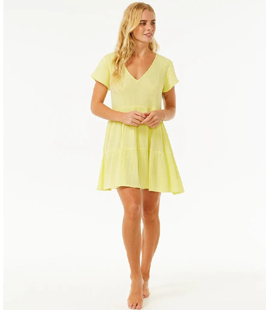 PREMIUM SURF DRESS - BRIGHT YELLOW
