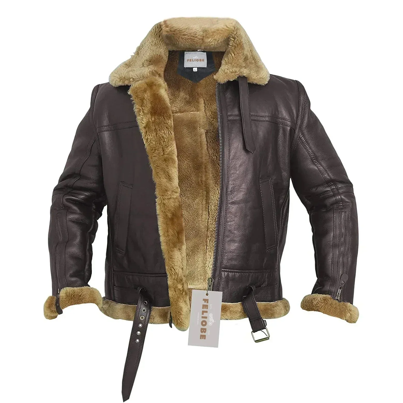 Raf | Leather Men's Jacket