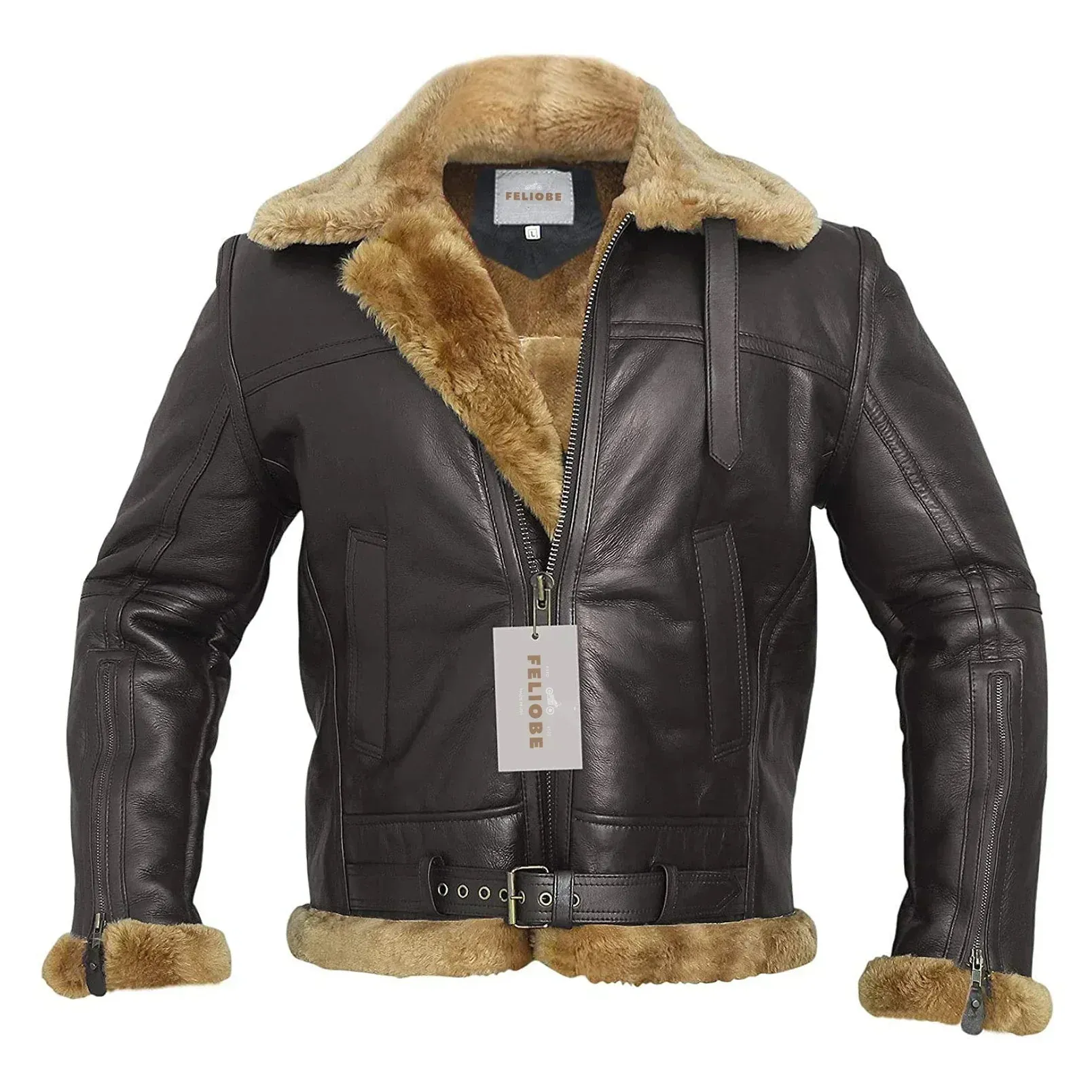 Raf | Leather Men's Jacket