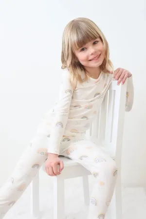 Rainbows Bamboo Kids Pajamas