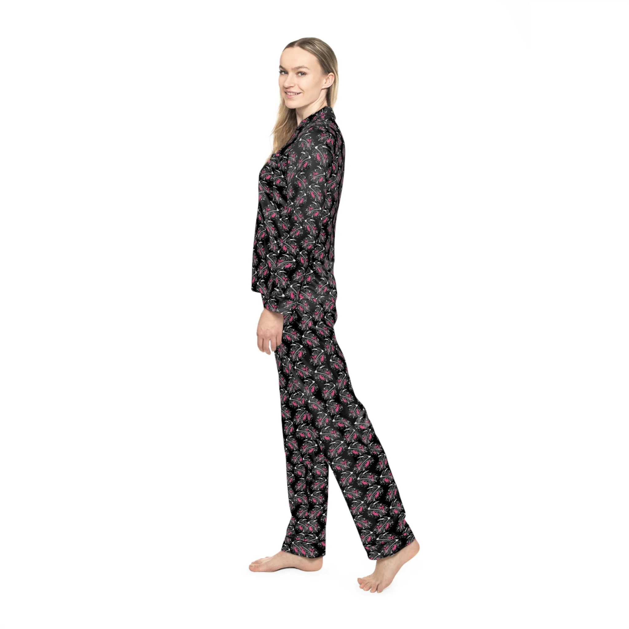 Reaper Surf Women's Satin Pajamas