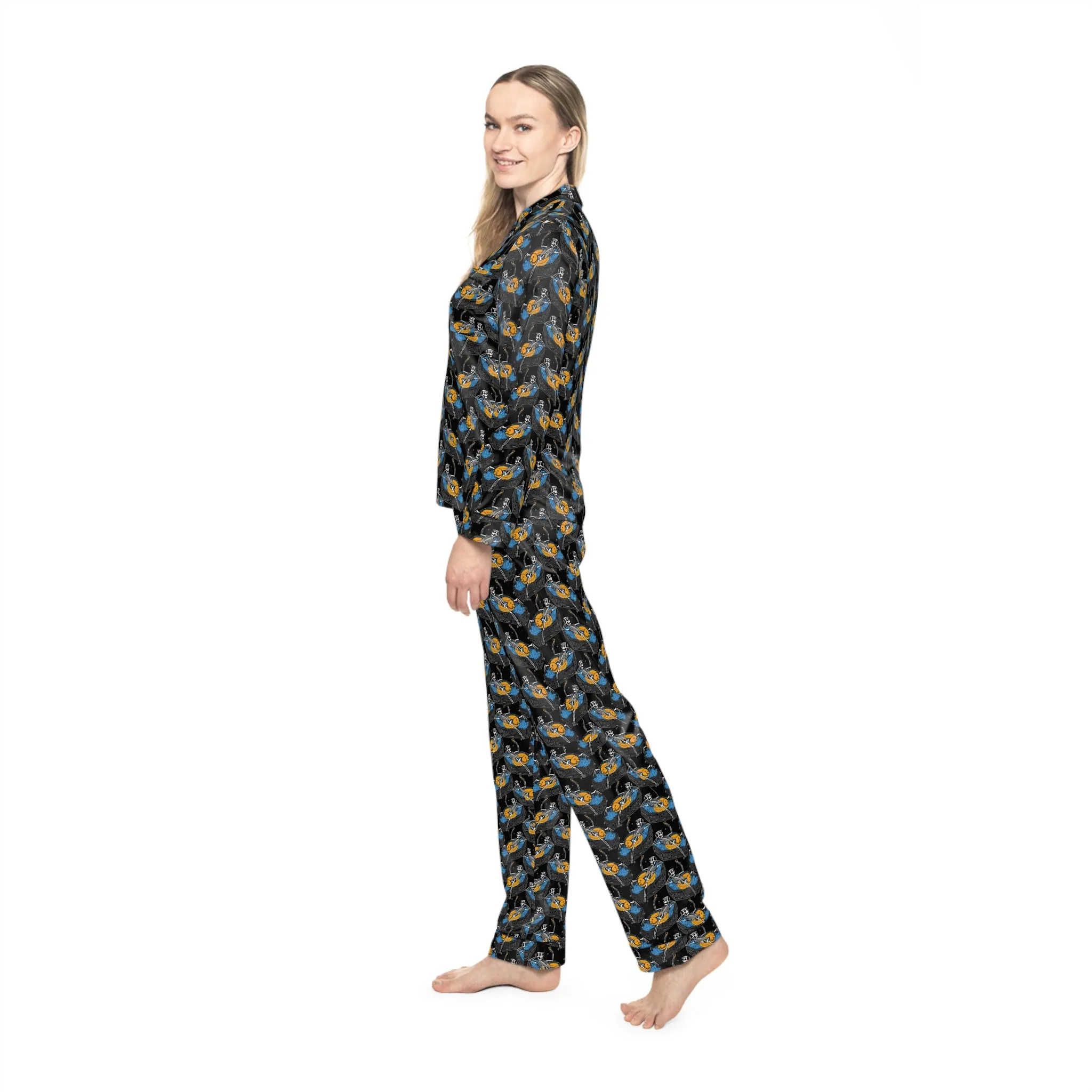 Reaper Surf Women's Satin Pajamas