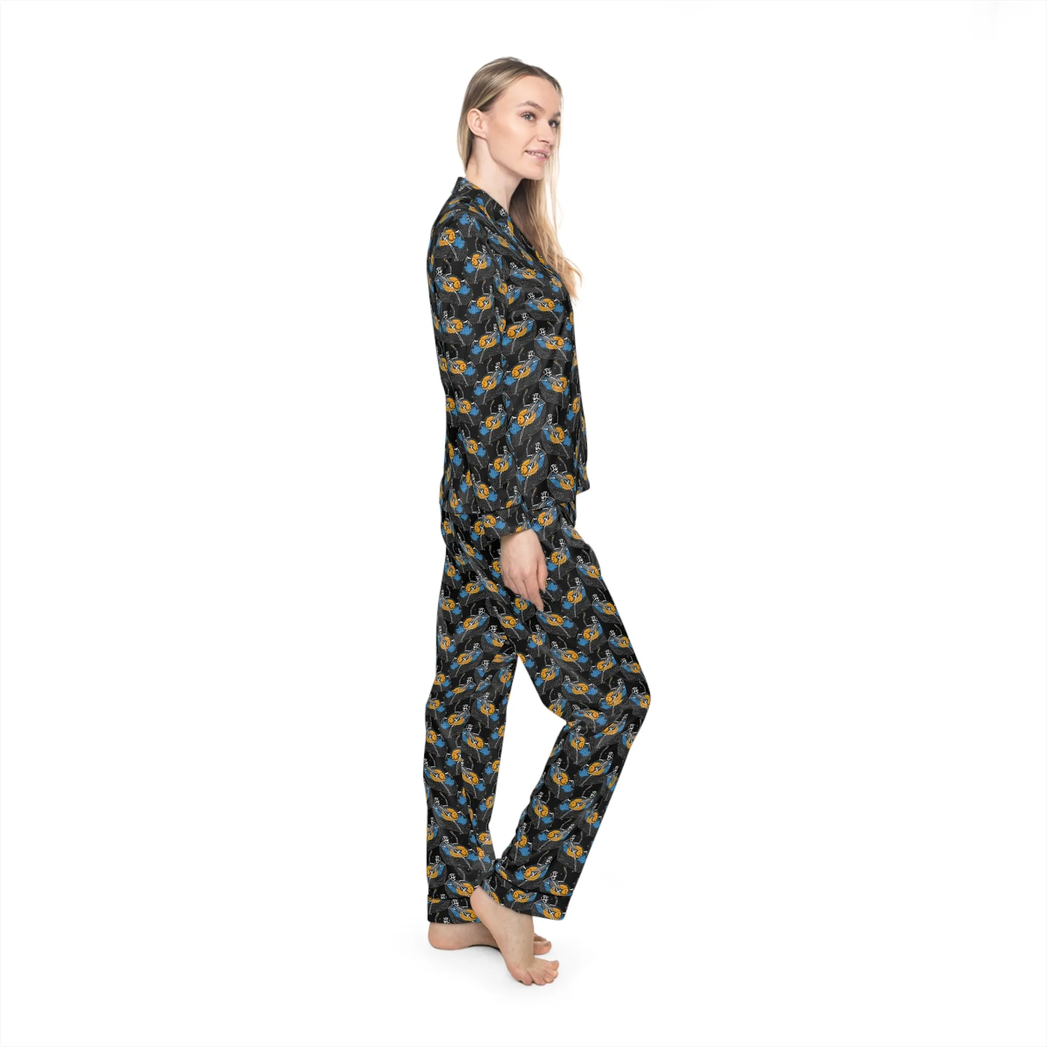Reaper Surf Women's Satin Pajamas