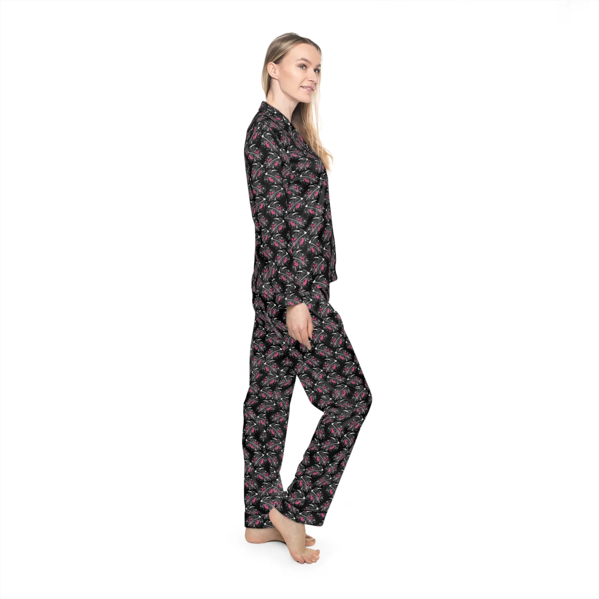Reaper Surf Women's Satin Pajamas