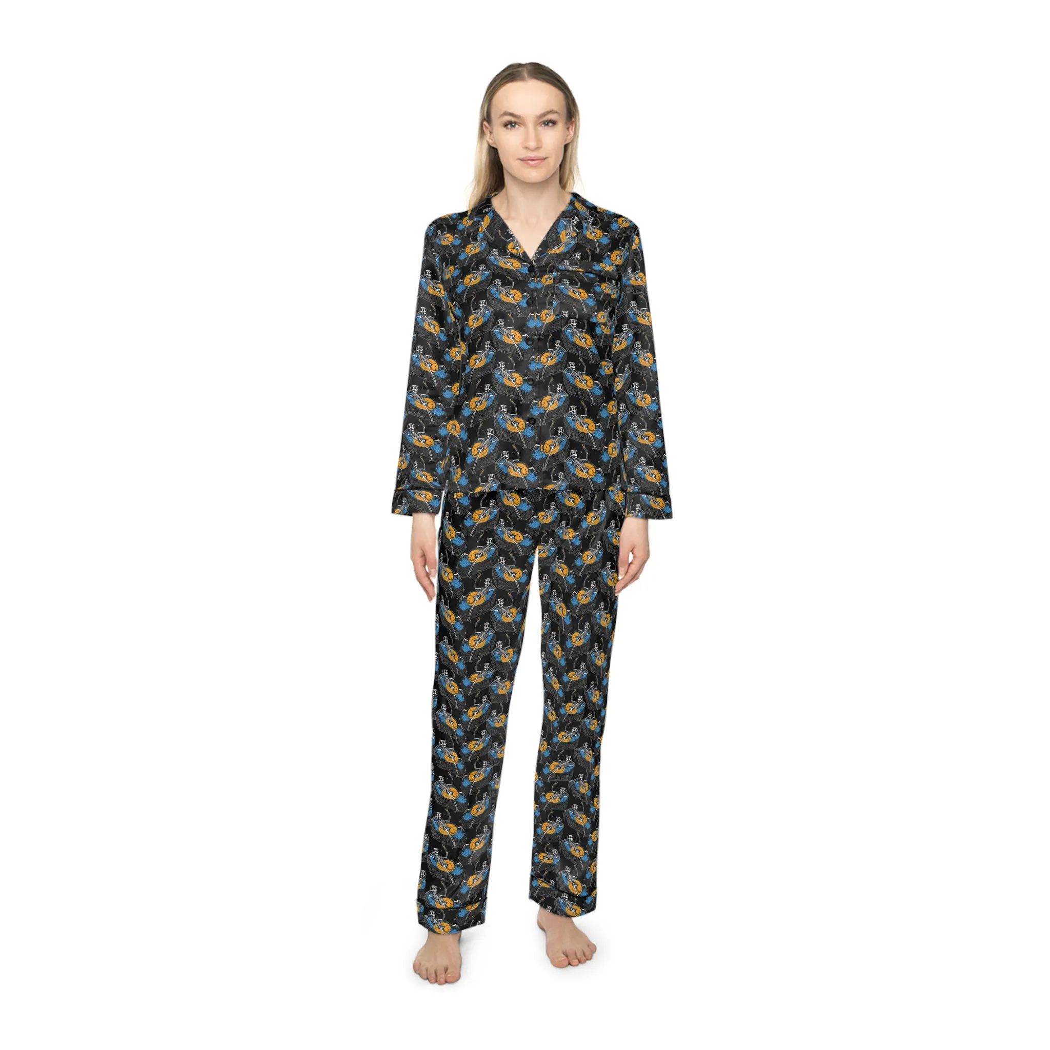 Reaper Surf Women's Satin Pajamas