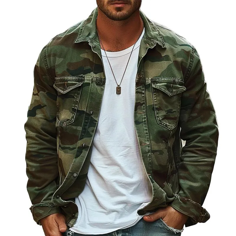 Richard– Street-Style Men’s Rugged Jacket