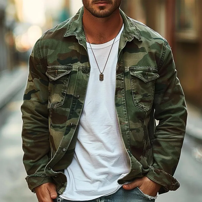 Richard– Street-Style Men’s Rugged Jacket