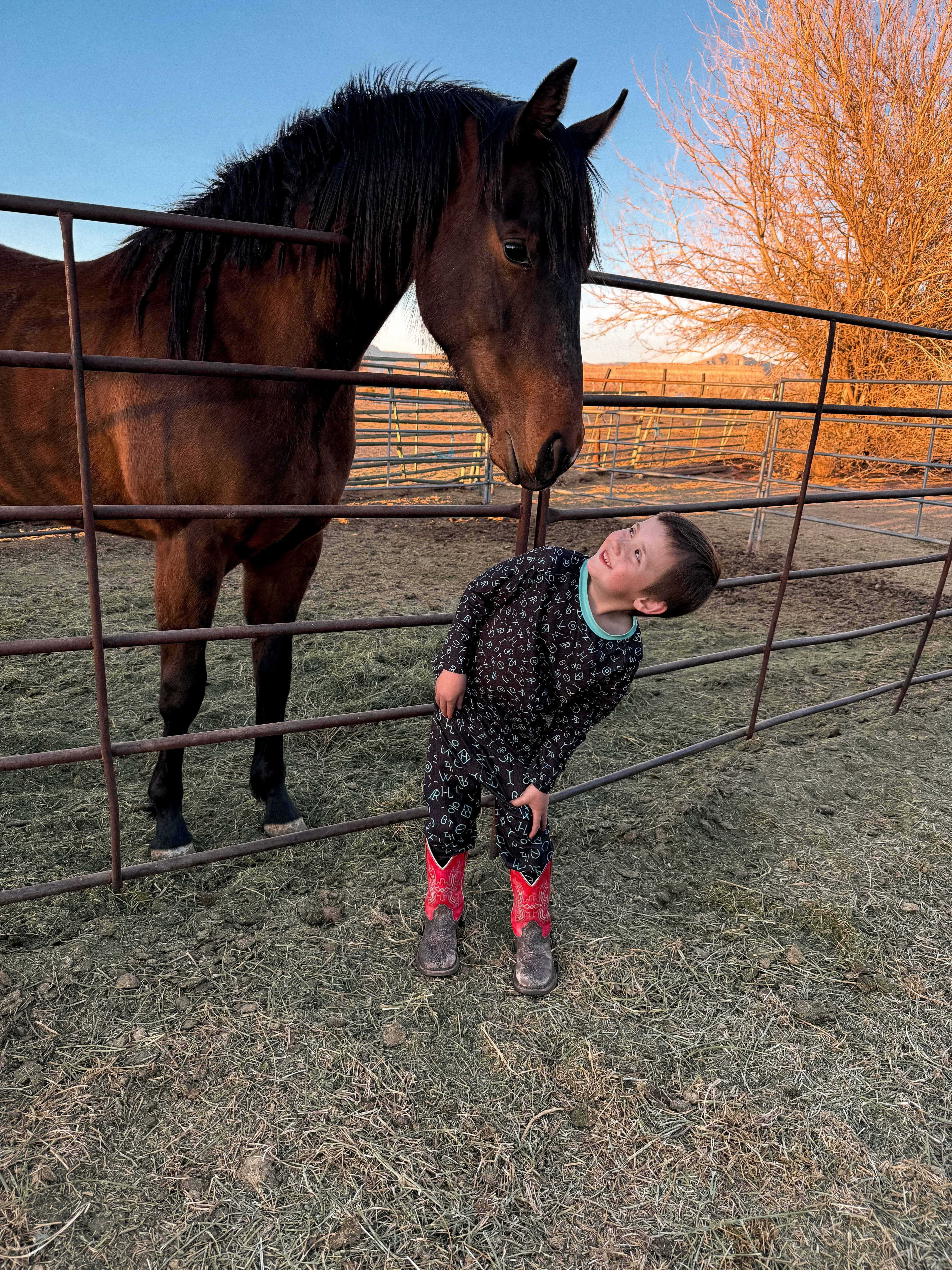 Ridin’ for the Brand Kids Pajamas