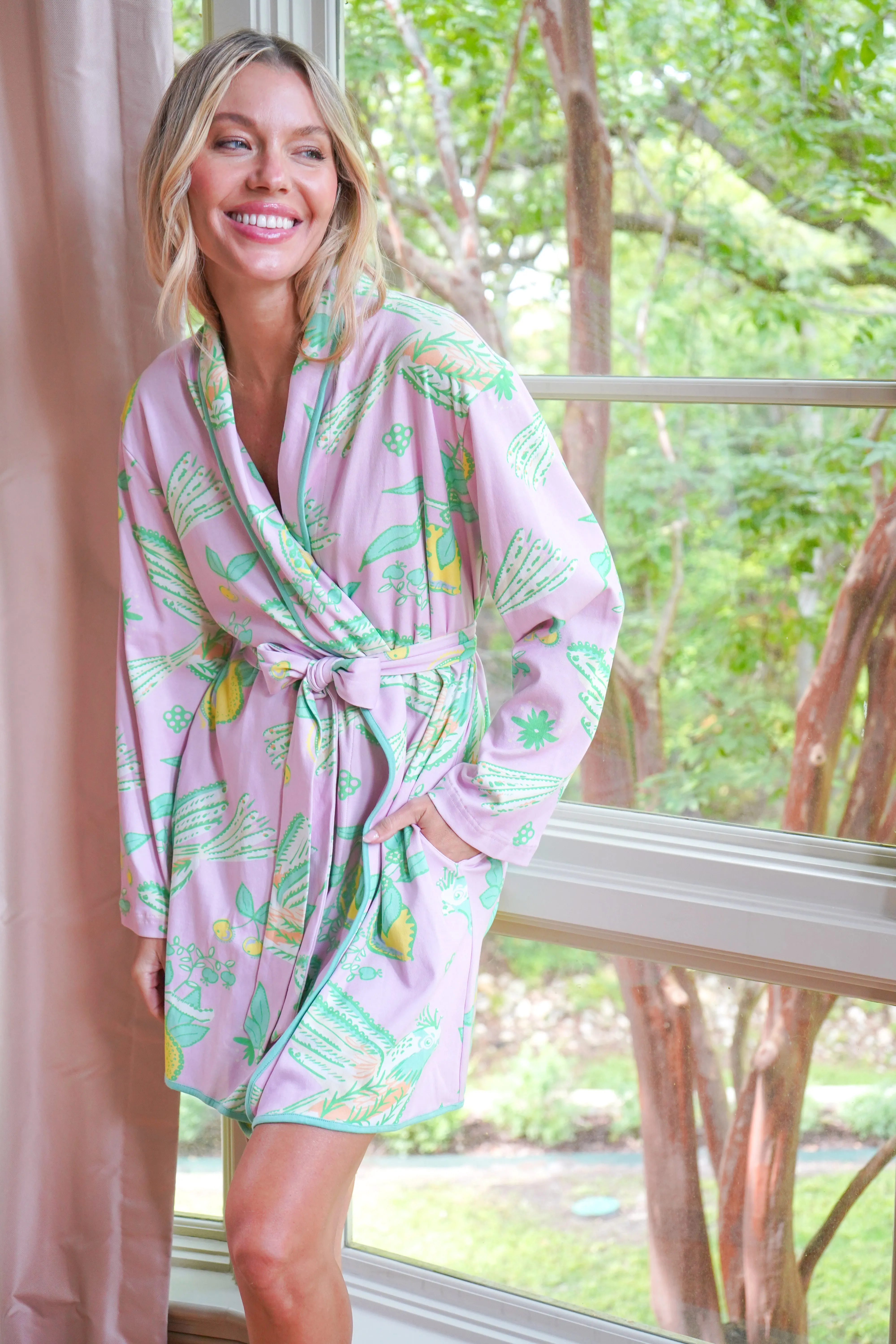 Robe in Blushing Songbird