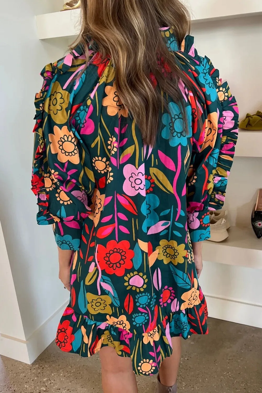 San Mateo Floral Dress