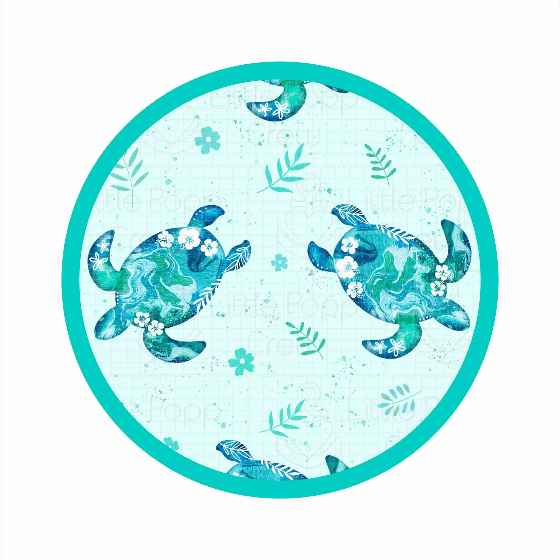 Sea of Turtles | Bamboo Toddler & Kids Pocket T-Shirt