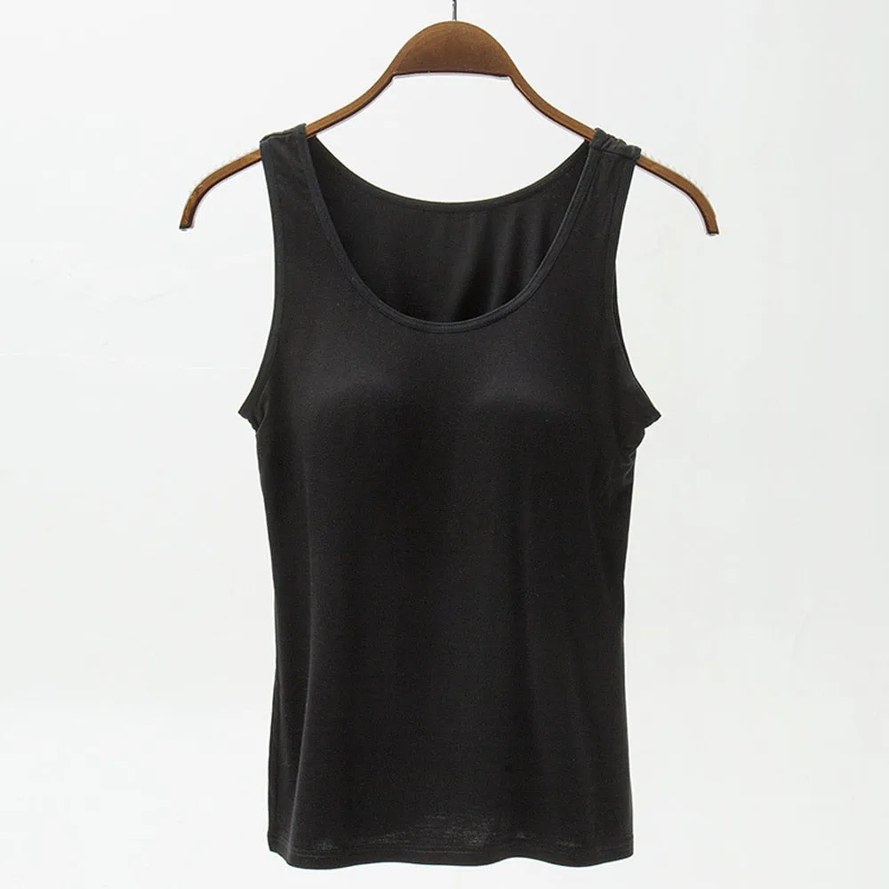 Seamless Push Up Padded Camisole for gym (See more options)