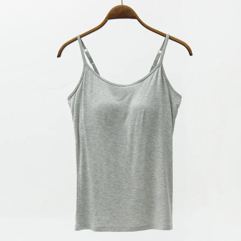 Seamless Push Up Padded Camisole for gym