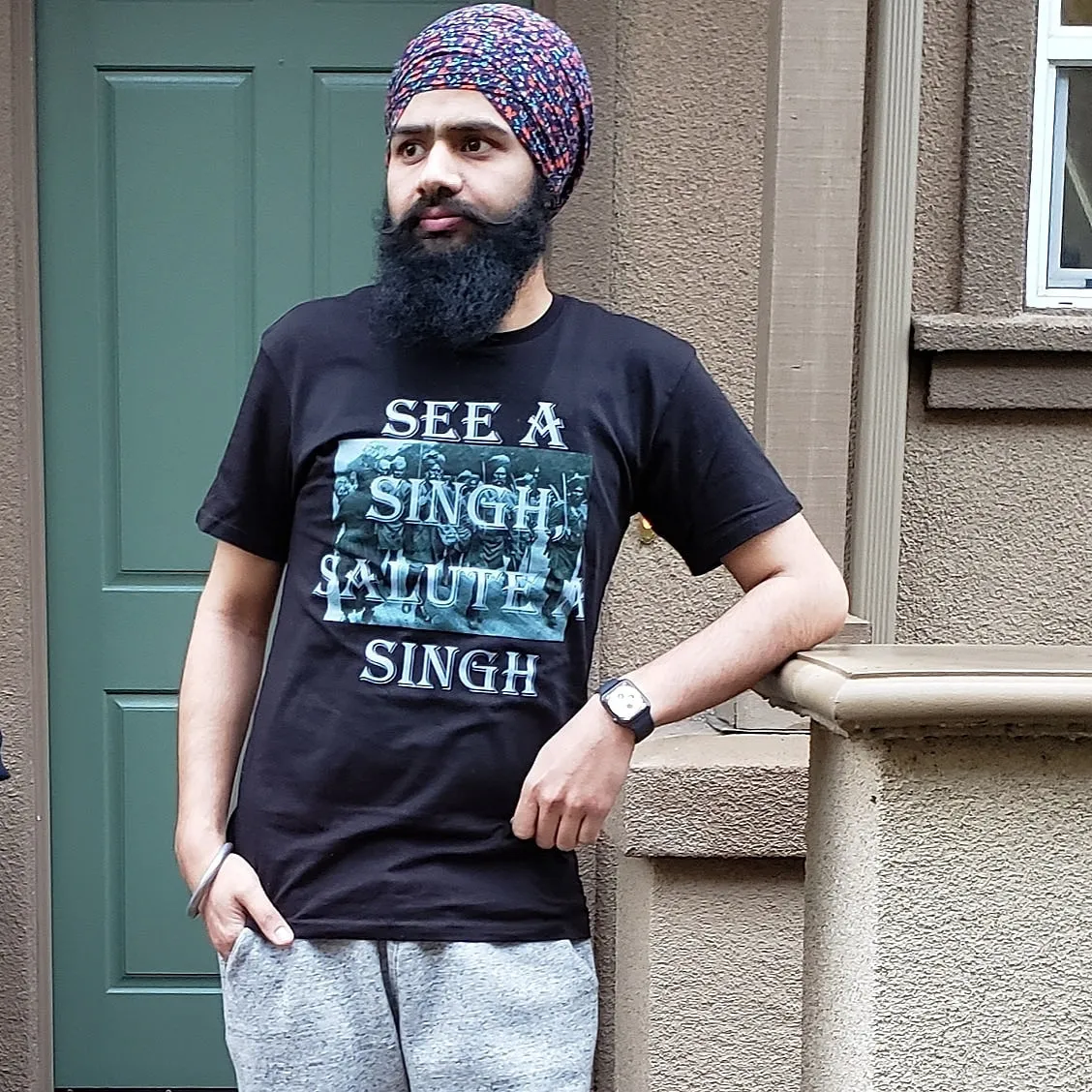 See A Singh Salute A Singh T-shirt/Full Sleeve/Sweathsirt