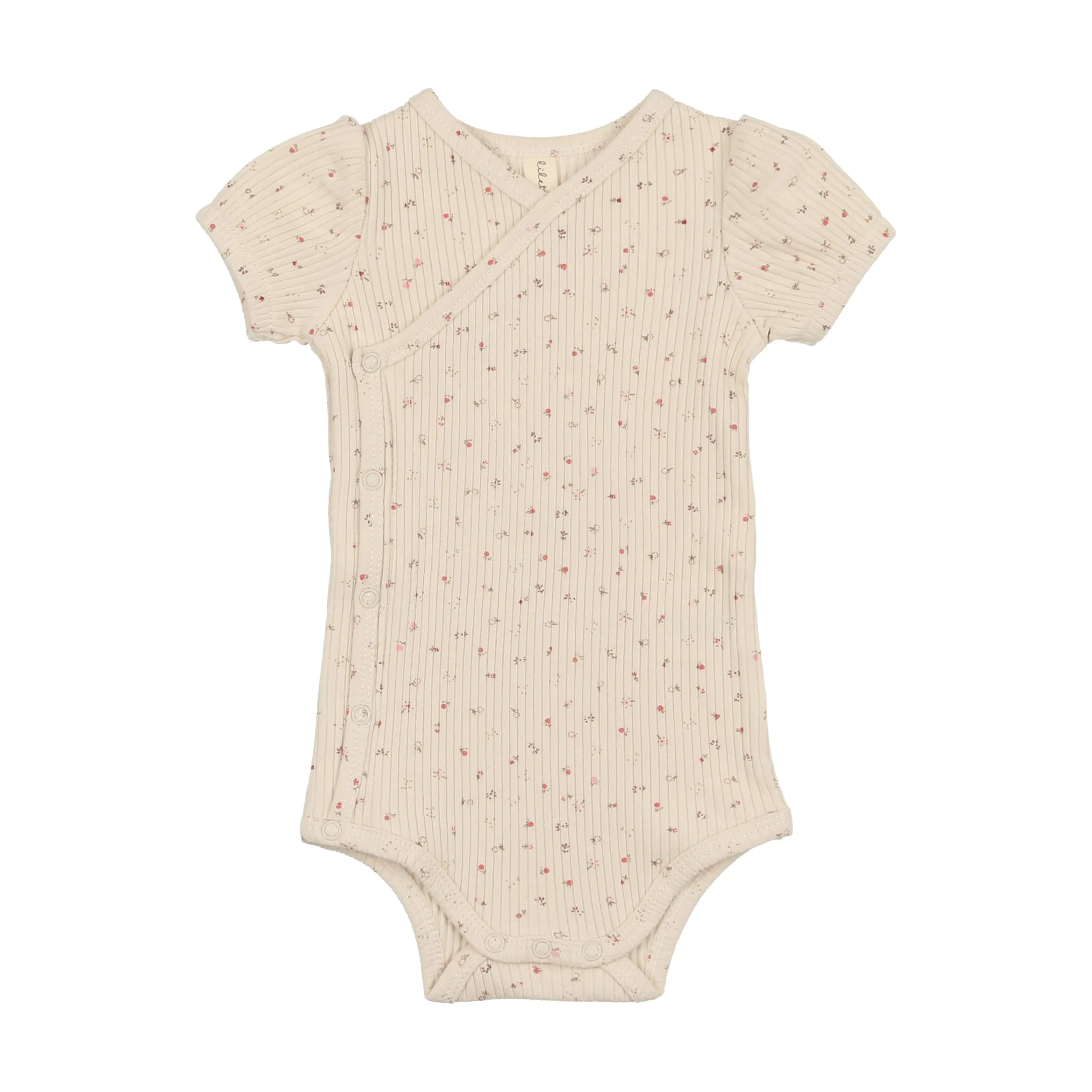 Side Snap Rib Romper