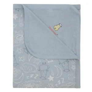 Single Layer Blanket Baa Baa in the Universe Blue - 36M