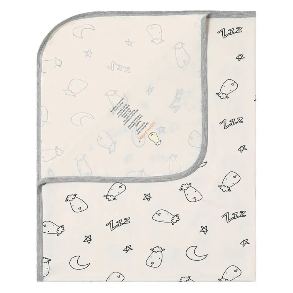 Single Layer Blanket Sweet Dreams Baa Baa Yellow - 36M