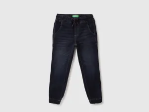 Solid Jogger Fit Jeans