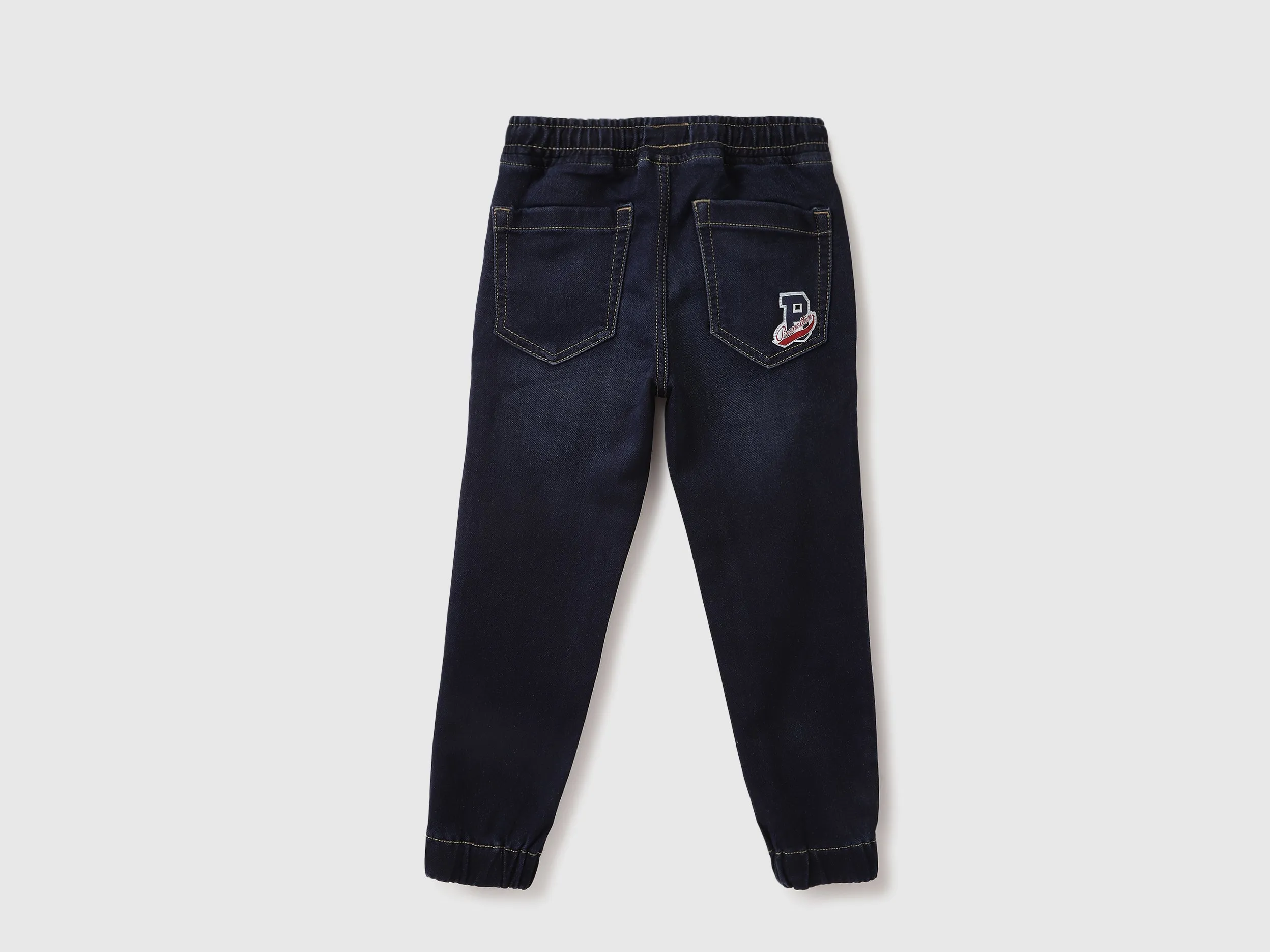 Solid Jogger Fit Jeans