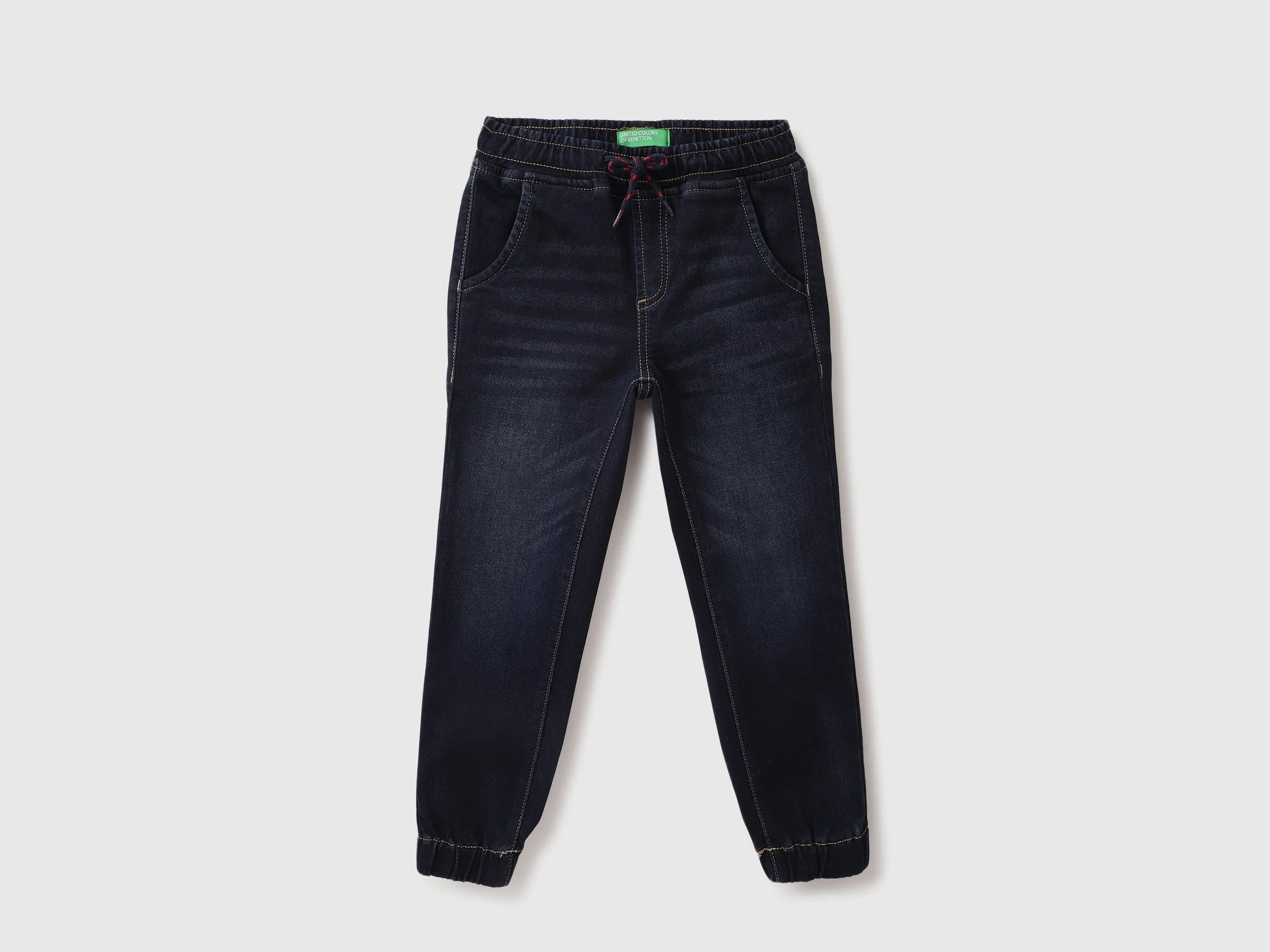 Solid Jogger Fit Jeans
