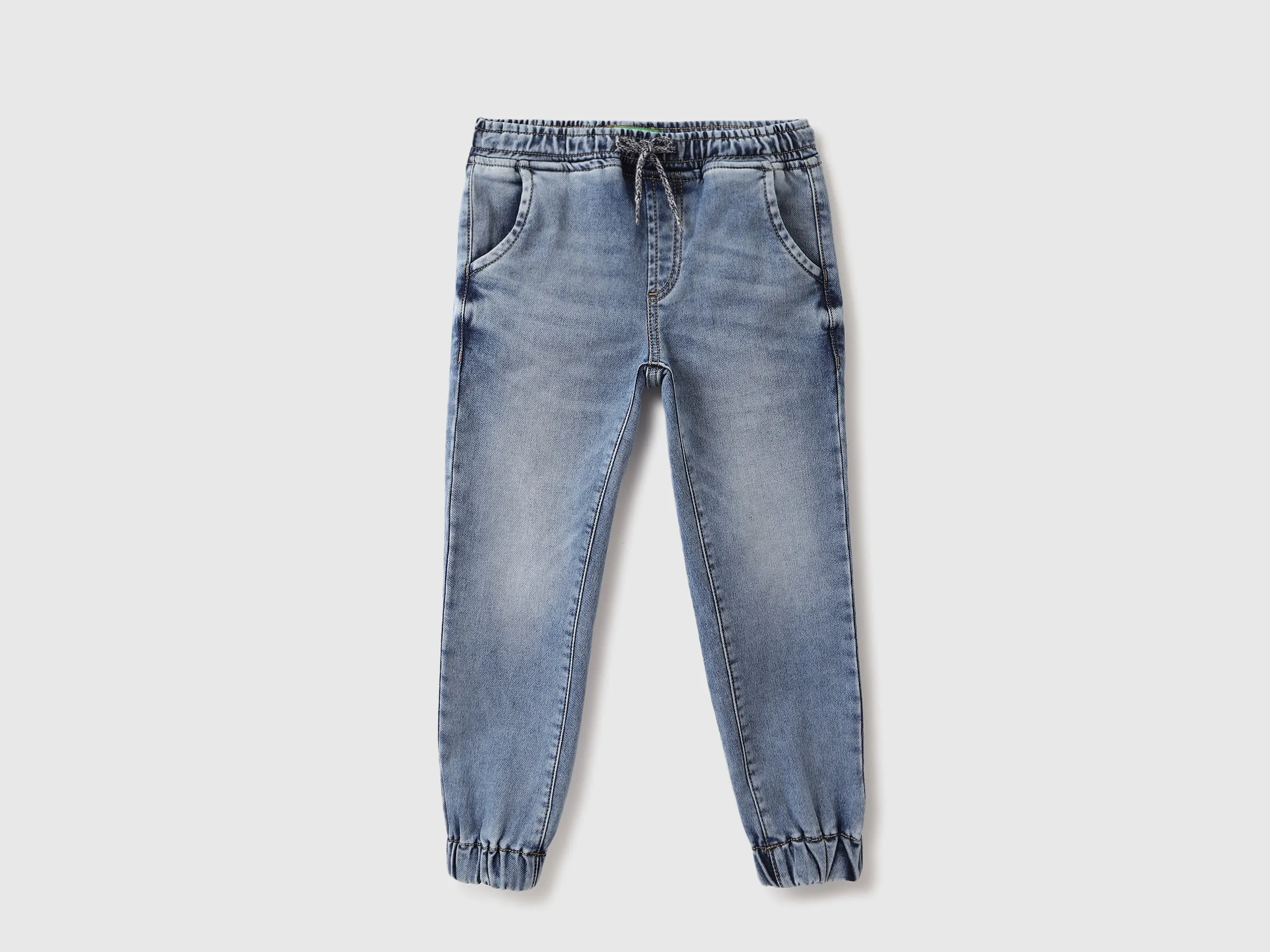 Solid Jogger Fit Jeans