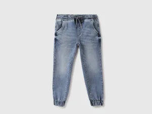 Solid Jogger Fit Jeans