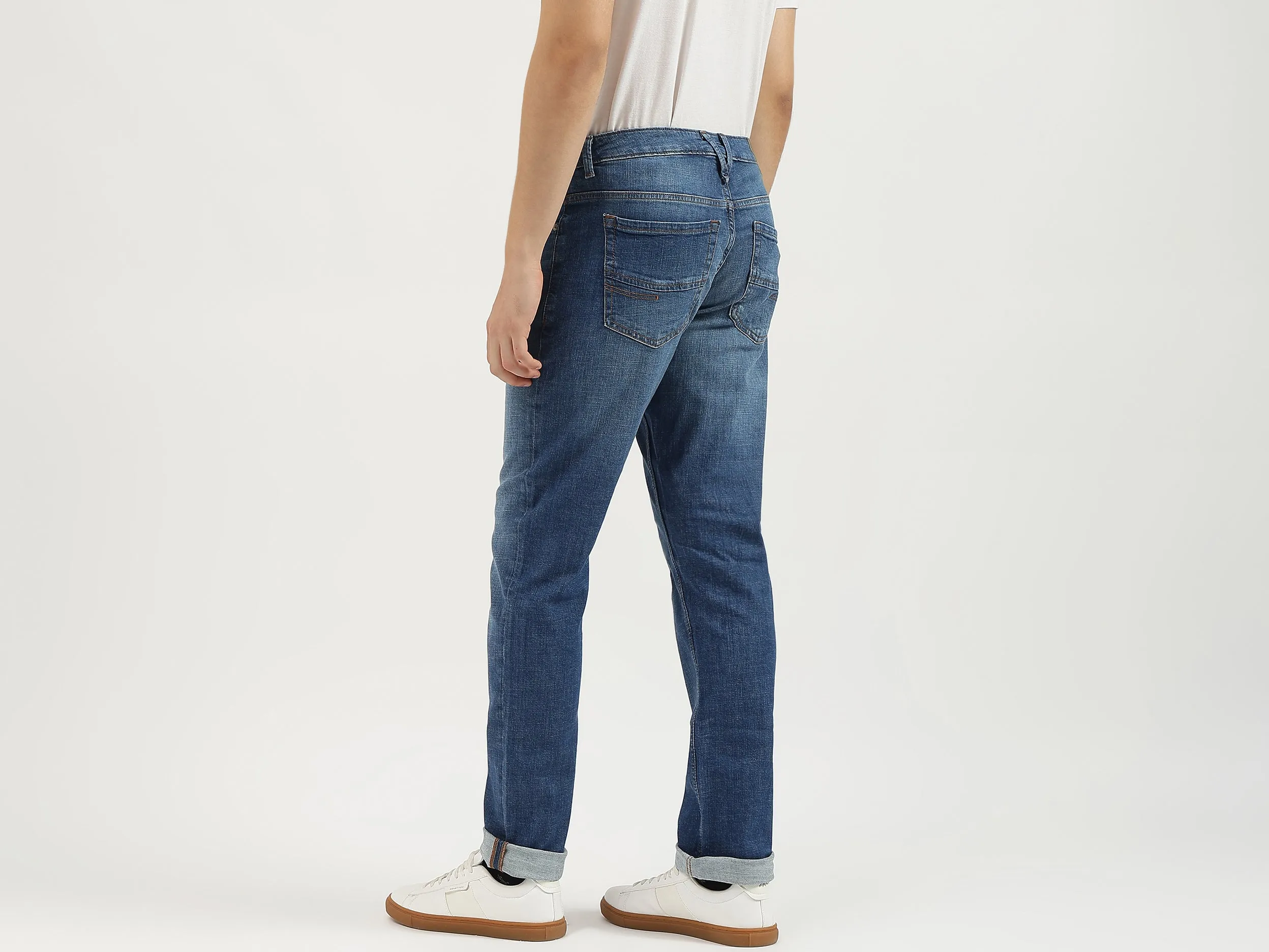 Solid Slim Fit Jeans