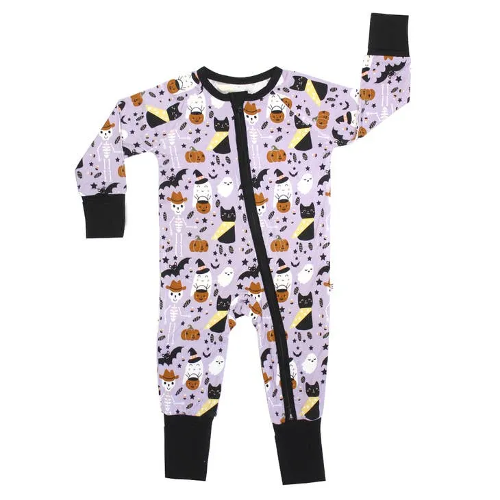 Spooky Cute Purple | Halloween Bamboo Pajamas