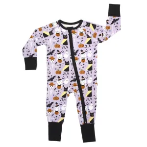Spooky Cute Purple | Halloween Bamboo Pajamas