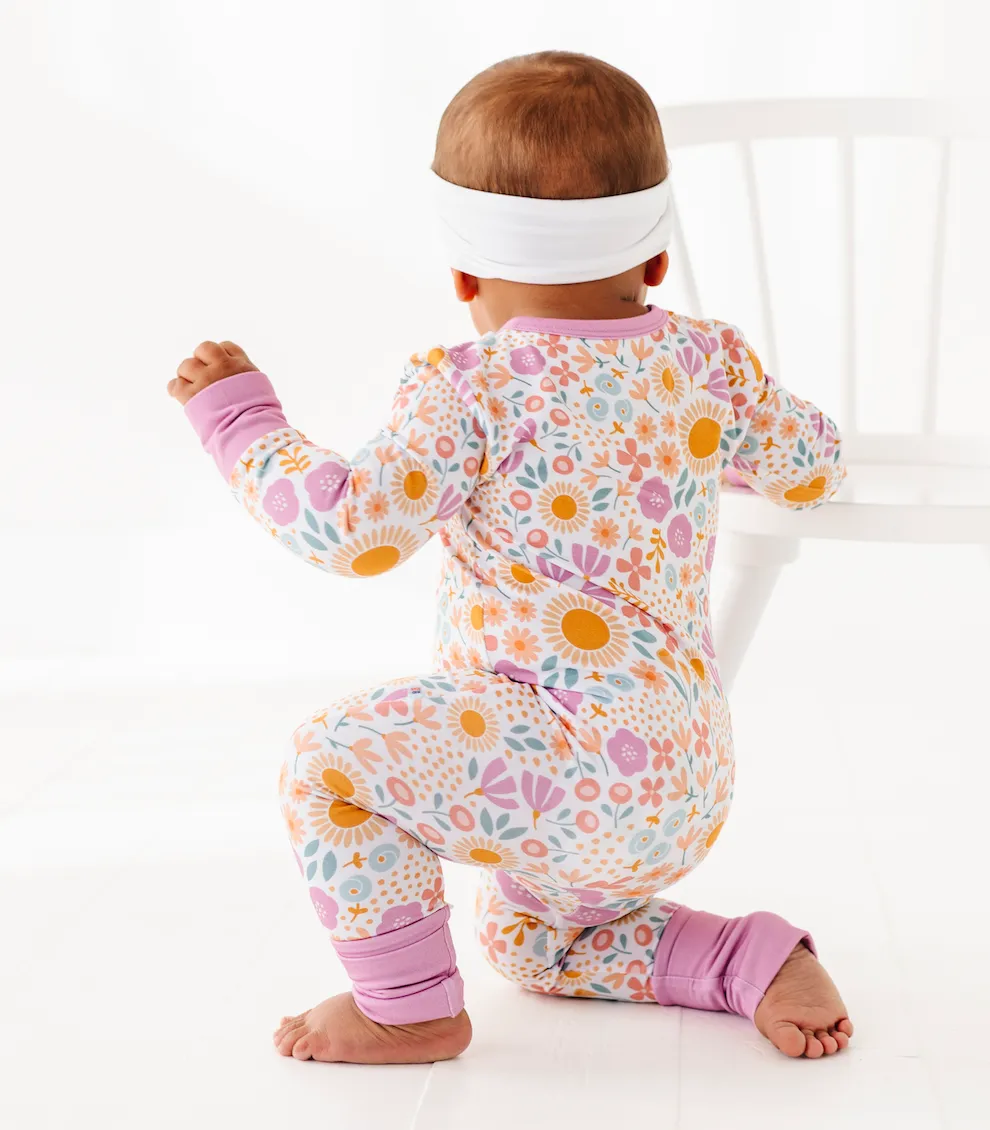 Spring Floral Zip Sleeper