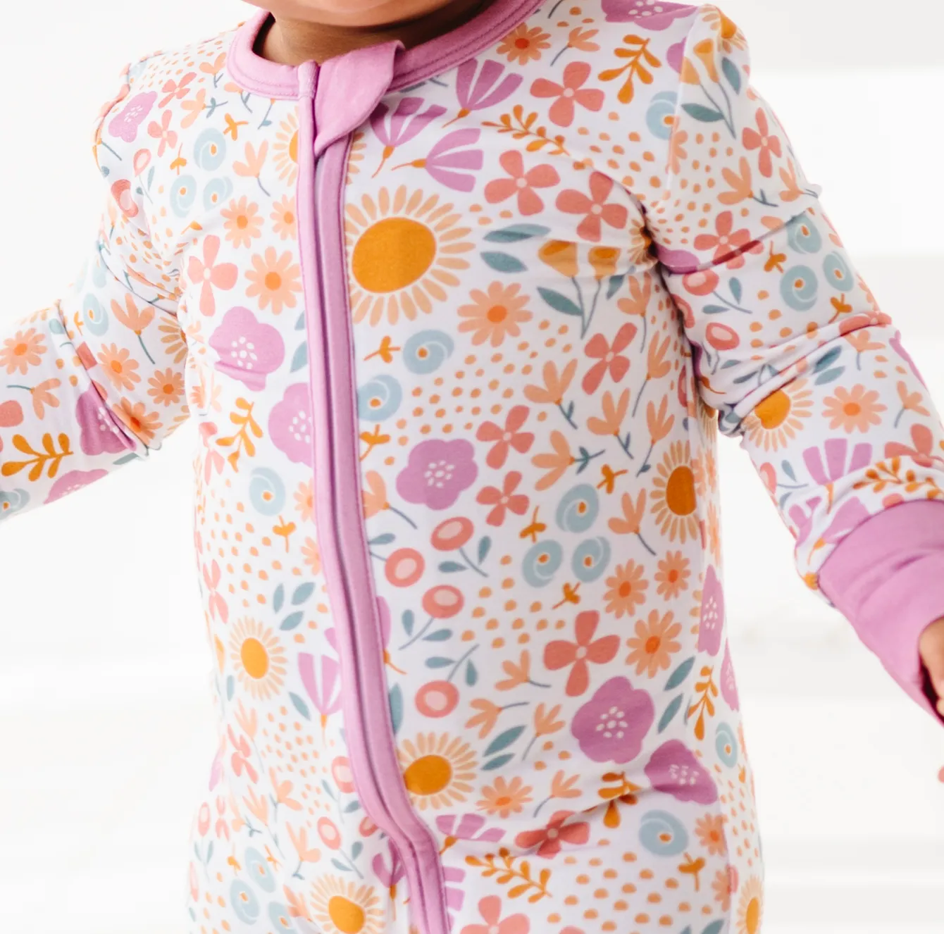 Spring Floral Zip Sleeper