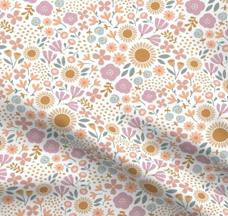 Spring Floral Zip Sleeper