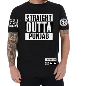 Straight Outta Punjab Tee