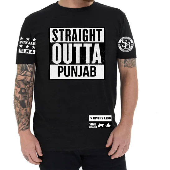 Straight Outta Punjab Tee