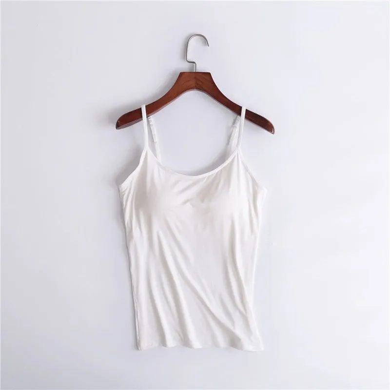 Summer Sale 48% Off - Tank With Built-In Bra