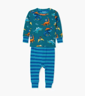 Superhero Dinos Organic Cotton Pajama Set