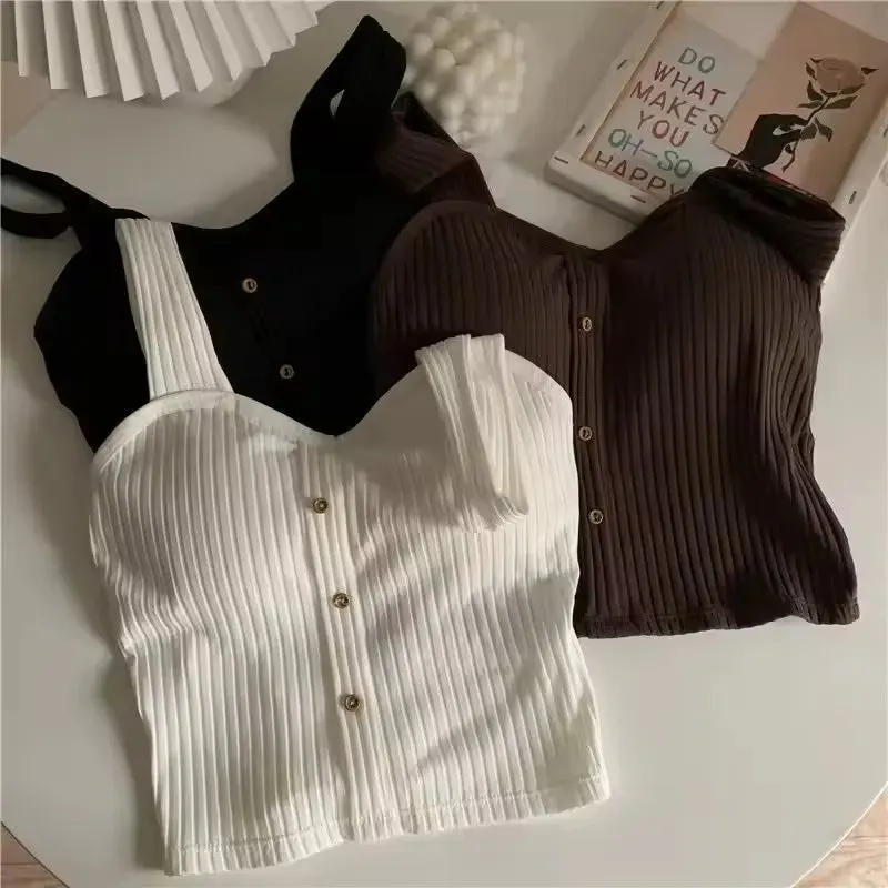 Sweet Cool hot spicy sexy crop top camisoles women's tank tops