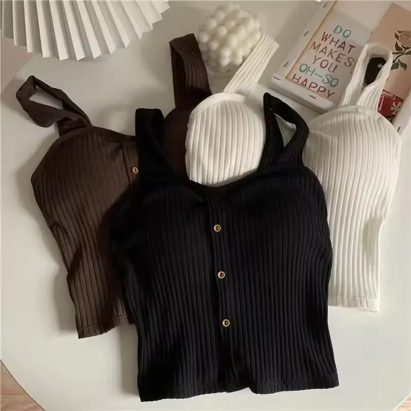 Sweet Cool hot spicy sexy crop top camisoles women's tank tops