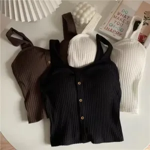 Sweet Cool hot spicy sexy crop top camisoles women's tank tops
