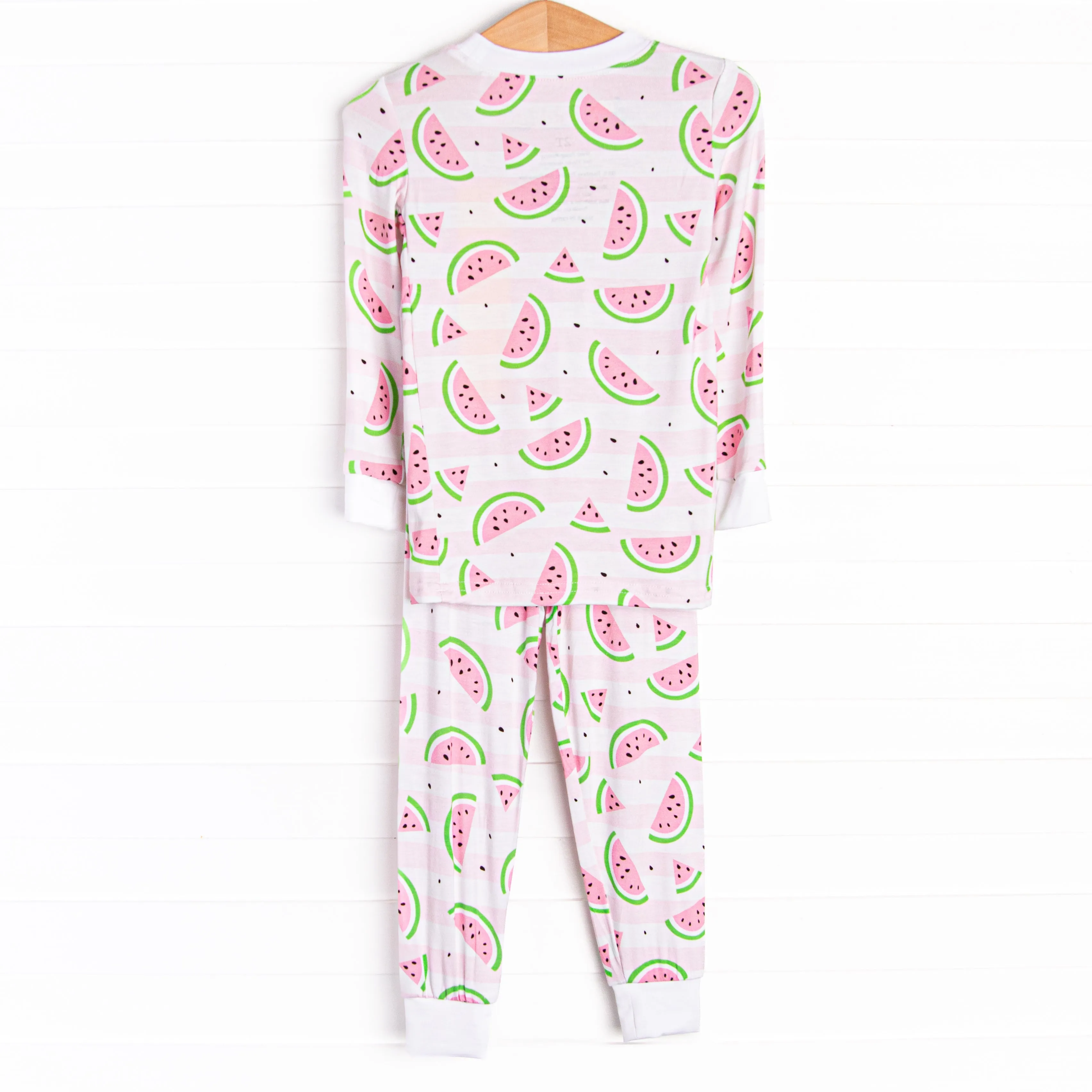 Sweets and Sleeps Bamboo Pajama Set, Pink